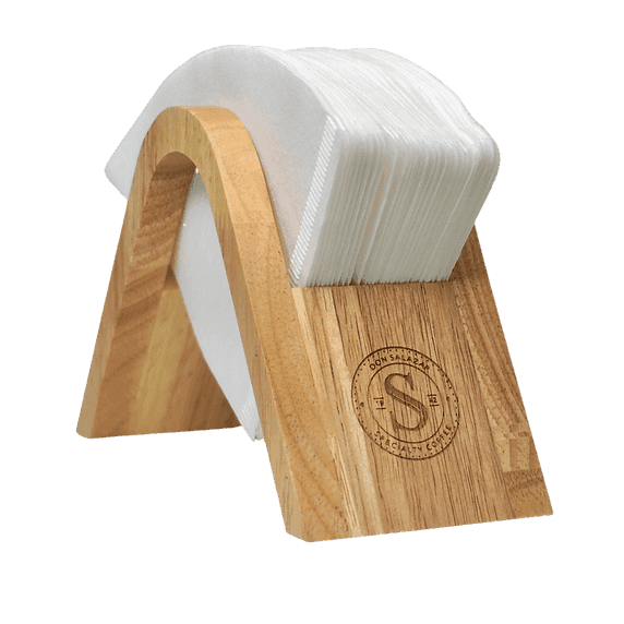 Porta Filtros para Cocina de Madera